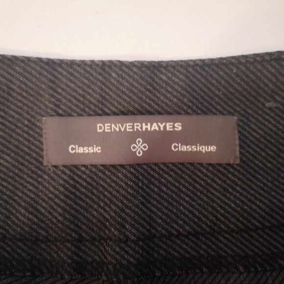 Denver Hayes Classic Ladies Size 6/32 Dark Grey Pull On Style Pants - Picture 3 of 10
